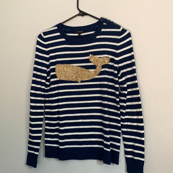 Wool sweater with whale - Picture 1 of 4